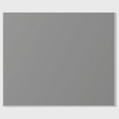 Grau Nr. 2, graues Wrapping Paper Geschenkpapier (Flach)