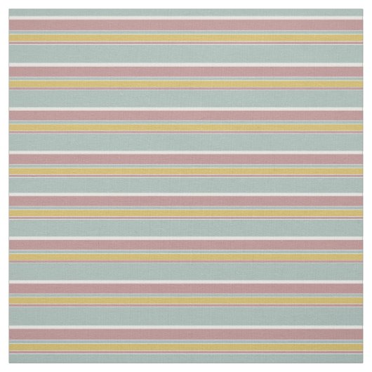 Grau-Ocker-Gelbes Mauve Streifen Muster Stoff (Muster)