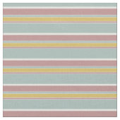 Grau-Ocker-Gelbes Mauve Streifen Muster Stoff (Nahaufnahme)