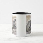 Grau oder Common oder Hanuman Langur Tasse (Zentrum)