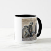 Grau oder Common oder Hanuman Langur Tasse (VorderseiteRechts)