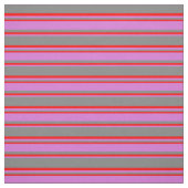Grau, Orchid und rotes Muster Stoff (Muster)