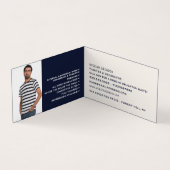 Grau-Paint-Roller, Maler- und Dekorator-Foto Visitenkarten (Innenseite)