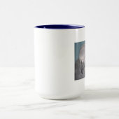 Grau-Papagei-Tasse Tasse (Zentrum)