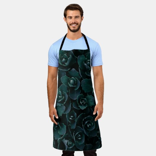 GRAU PETAL BLUME IM BLUME SCHÜRZE (Getragen)