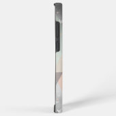 Grau-, Pfirsich- und Grünes Trendy-Muster Samsung Galaxy Hülle (Rechte Seite)