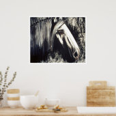 Grau Poster (Küche)