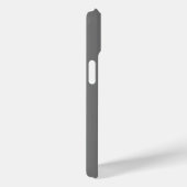 Grau-Rechner mit Name Case-Mate iPhone Hülle (Rückseite / Rechts)