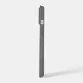 Grau-Rechner mit Name iPhone 15 Hülle (Linke Seite)