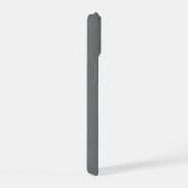 Grau-Rechner mit Name iPhone 15 Hülle (Rechte Seite)