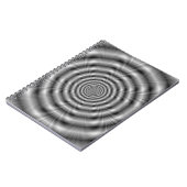 Grau-Rings-Notebook Notizblock (Linke Seite)