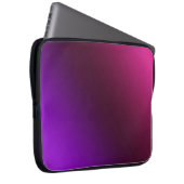 grau, rosa lila laptopschutzhülle (Vorne Rechts)