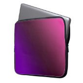 grau, rosa lila laptopschutzhülle (Vorderseite Links)