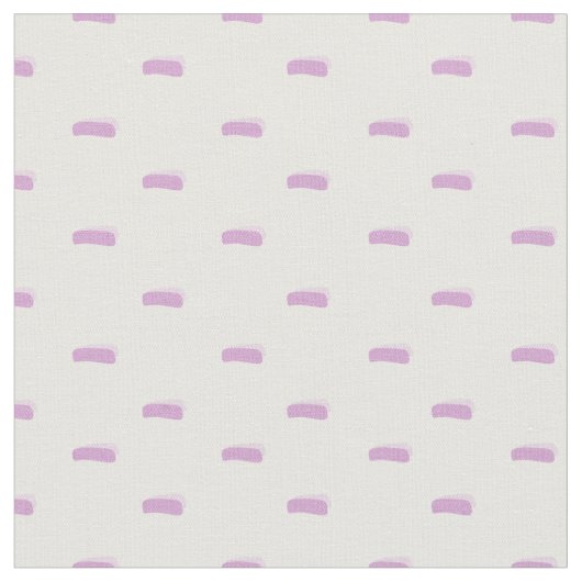Grau Rosa minimalistischer Striche auf Weiß Stoff (Nahaufnahme)