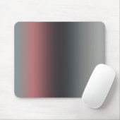 Grau, rosa, schwarzer Farbverlauf, Ombre. Mousepad (Mit Mouse)