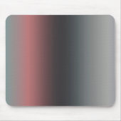 Grau, rosa, schwarzer Farbverlauf, Ombre. Mousepad (Vorne)