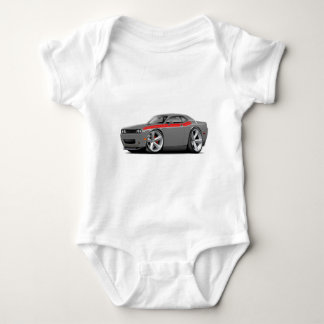 Grau-Rotes Auto 2009-11 Herausforderer Baby Strampler