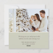 Grau Rustikale Angel 1 Foto Ferienwohnung Karte (Rückseite)