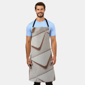 Grau Schürze (Getragen)
