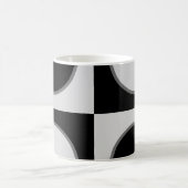 Grau & Schwarz (8066) Tasse, Becher Kaffeetasse (Mittel)