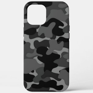 Grau-Schwarz-Camouflage Case-Mate iPhone Hülle