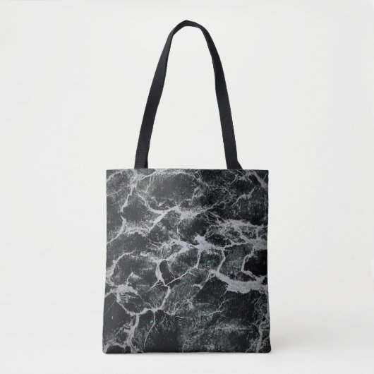 Grau-Schwarz-Malerei Tasche (Vorderseite)