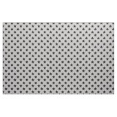 Grau schwarze Sterne Muster dekorativ Textil Stoff (Yard (91,4 cm))