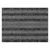 Grau Schwarzes Unregelmäßiges Abstractes Musterdes Tischdecke (Vorderseite (Horizontal))