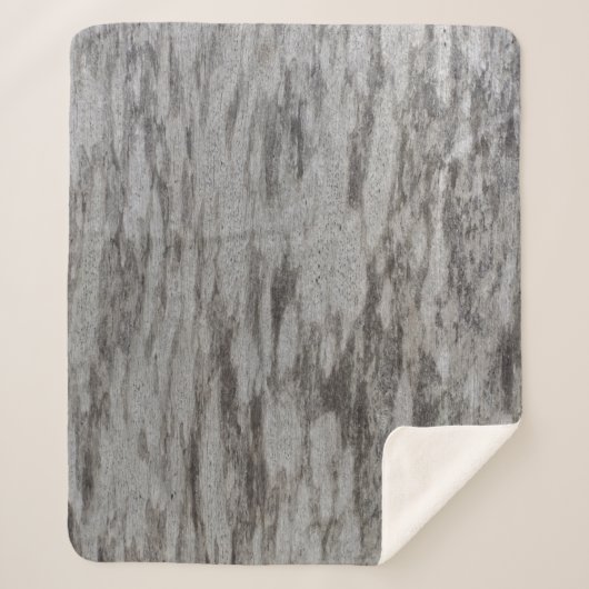 Grau Sherpadecke (Vorderseite)