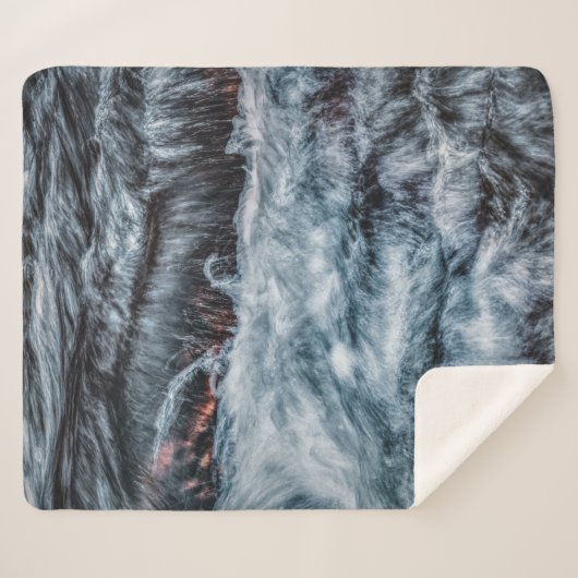 Grau Sherpadecke (Vorderseite (Horizontal))