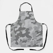 Grau-Silber-Camouflage aus Schiefer Schürze (Vorderseite)