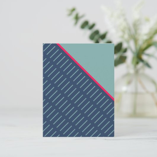 Grau-Slice Postkarte (Stehend Vorderseite)