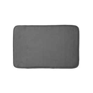 Grau-Solid-Farbe Badematte