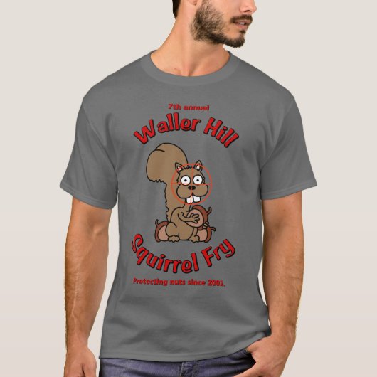 Grau SquirrelFry09 T-Shirt (Vorderseite)