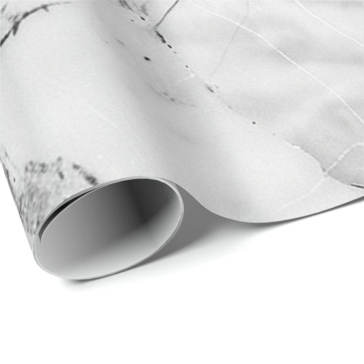 Grau "Stone Mosaic Cascade" Marmortextur Wrappin Geschenkpapier (Rolleneckpunkt)