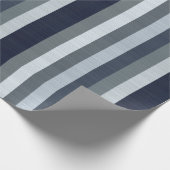 Grau-Streifen Geschenkpapier (Ecke)
