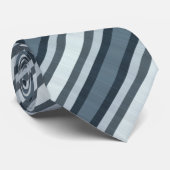 Grau-Streifen Krawatte (Gerollt)
