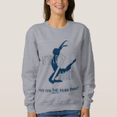 Grau-Sweatshirt der Dreiergruppen-7 Sweatshirt (Vorderseite)