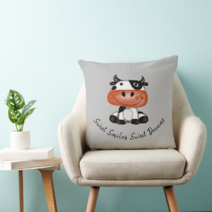 Grau Sweet Smile - Sweet Dreams Throw Kissen