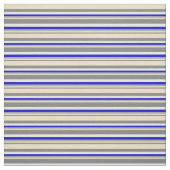Grau, Tan, Dunkelgrau, Blau und Weiß Muster Stoff (Muster)