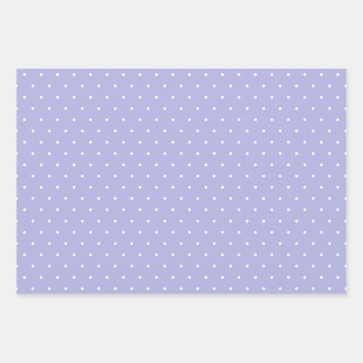 Grau-Tartan-Muster mit Lila Lilac Geschenkpapier Set (Vorderseite 3)
