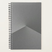 Grau Textured Abstrakt Corner Planer (Vorderseite)