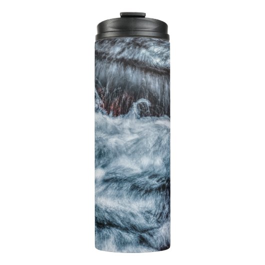 Grau Thermosbecher (Vorderseite)