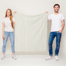 Grau-Ticking Stripe Modernes Bauernhaus