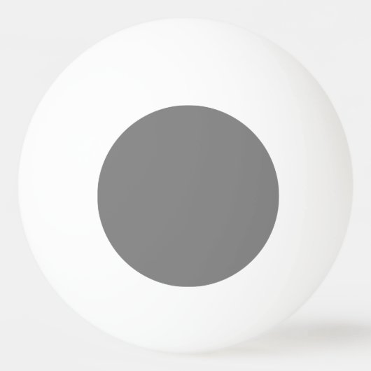 Grau Tischtennisball (Vorderseite)