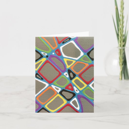 Grau Township Blank Notecard Karte (Vorderseite)