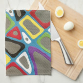 Grau Township Kitchtuch Geschirrtuch (Viertel Falte)