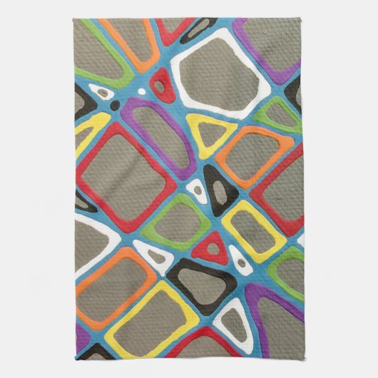 Grau Township Kitchtuch Geschirrtuch (Vertikal)