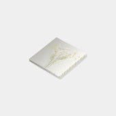 grau und gelb post-it klebezettel (angewinkelt)