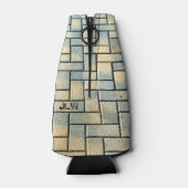 Grau und Gelbziegel Flaschenkühler (Rückseite)